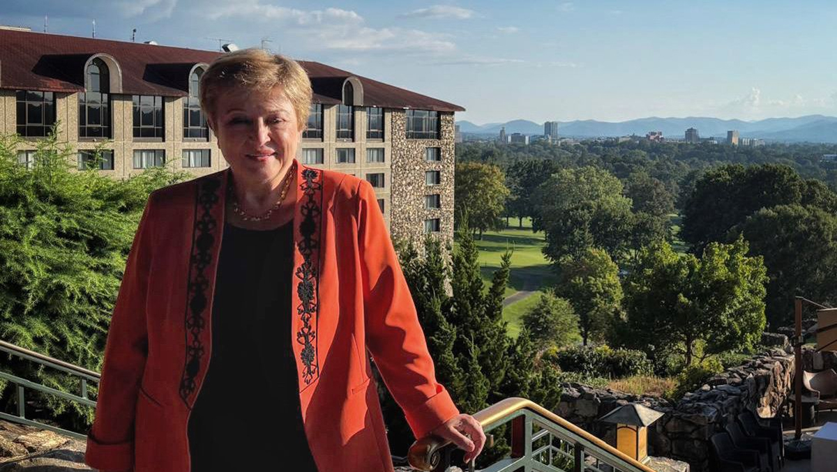 END OF THE ROAD? : It is not clear whether IMF MDKristalina Georgieva has realized that inflationary stimulus has reached the end of the road or not